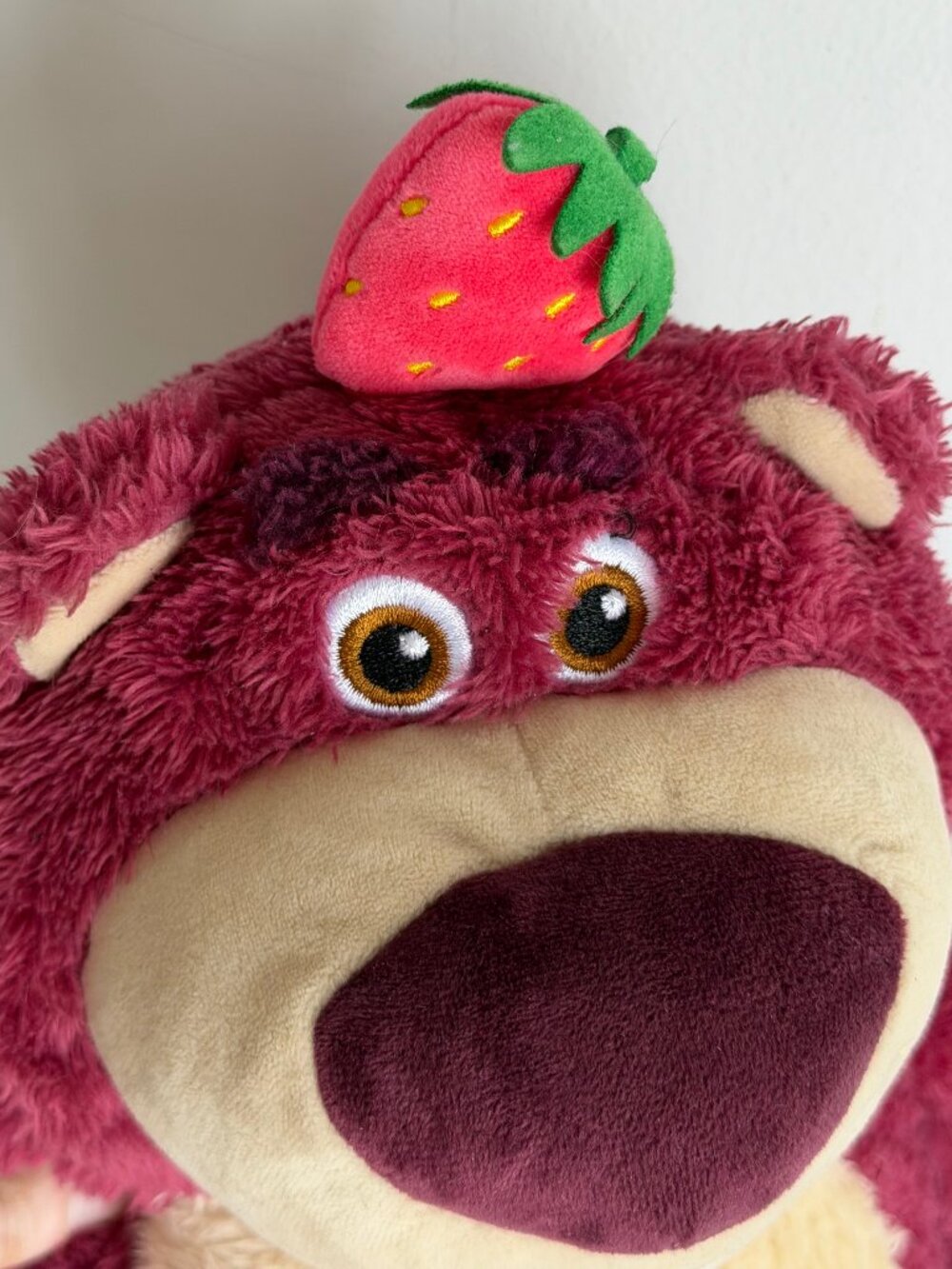 Disney Pixar Lotso Pink Strawberry O'Huggin Bear Toy Story Bear Stuffed Animal - Picture 6 of 13